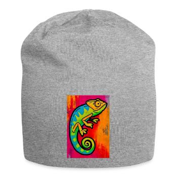chameleon - Jersey Beanie - heather grey - Front