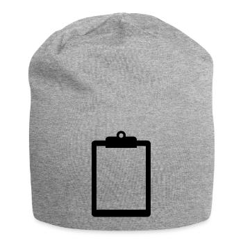 Presse-papiers - Bonnet en jersey - gris chiné - Devant