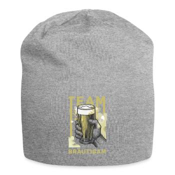 Team Bräutigam Prost - Jersey-Beanie - Grau meliert - Vorne