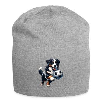 Joueur de football de Saint-Bernard Champion Fan - Bonnet en jersey - gris chiné - Devant