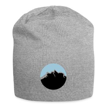 gebirge - Jersey-Beanie - Grau meliert - Vorne