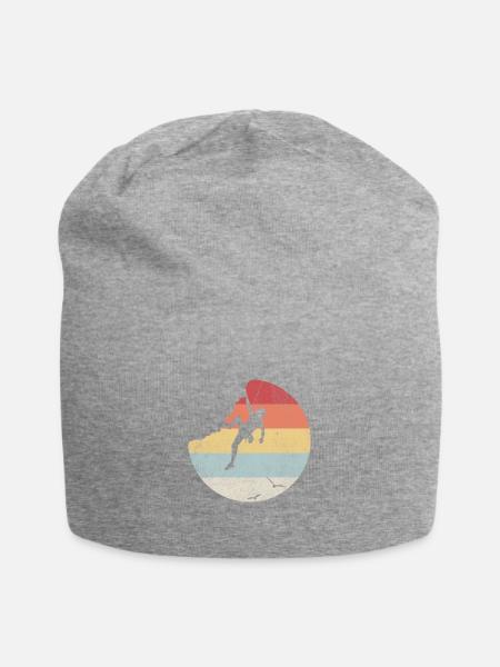 Climbing - Jersey-Beanie - Grau meliert