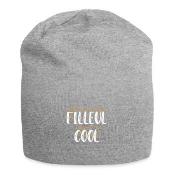 Patensohn T-Shirt, Geschenkidee - Jersey-Beanie - Grau meliert - Vorne