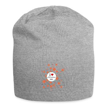I Love Adventure Lab - Géocaching - Bonnet en jersey - gris chiné - Devant