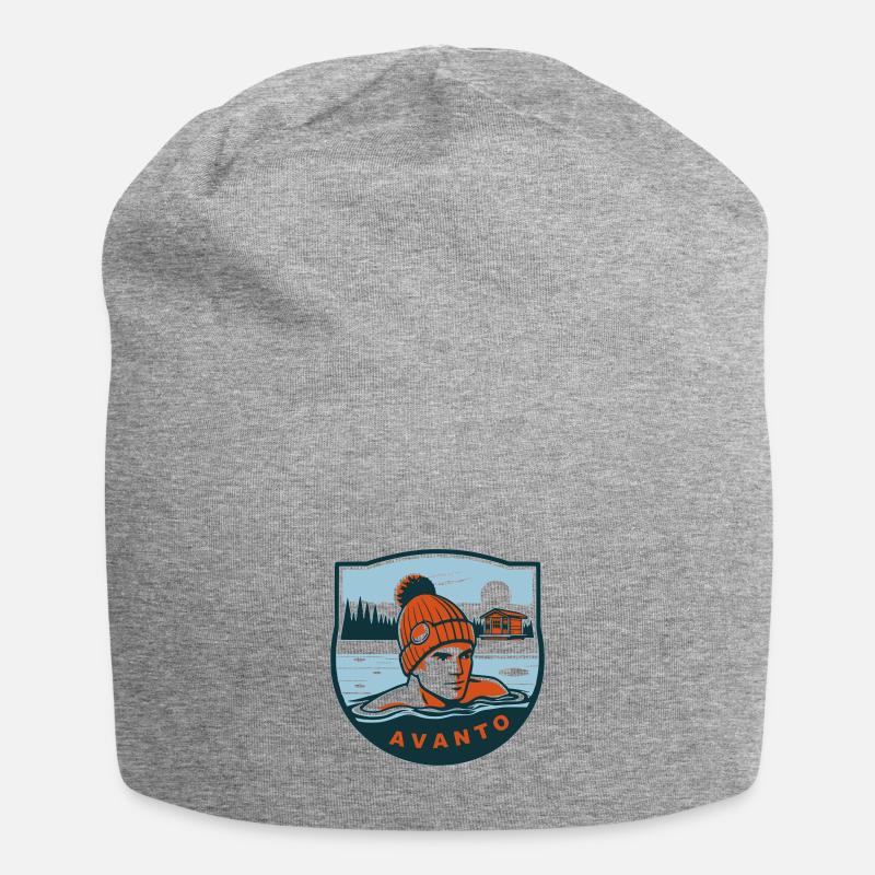 Anthony - Jersey Beanie - heather grey