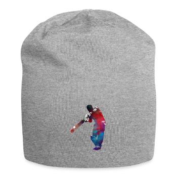 Cricket Sport Kunst #cricket - Jersey-Beanie - Grau meliert - Vorne