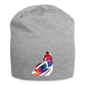 Bobsportkunst #bobsleigh #sport - Jersey-Beanie - Grau meliert - Vorne