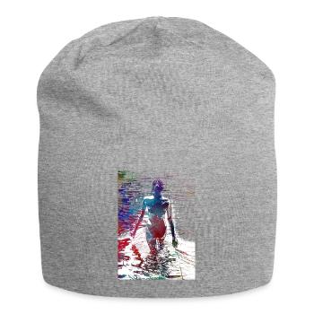 Swimmer sport #swimmer #sport - Jersey Beanie - heather grey - Front