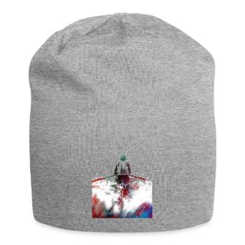 Kayak art sportif#kayak - Bonnet en jersey - gris chiné - Devant