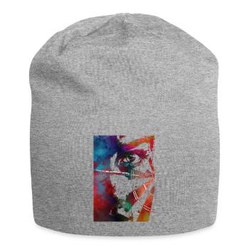 Fléchettes sport art #darts #sport - Bonnet en jersey - gris chiné - Devant