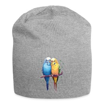 Budgies - Jersey Beanie - heather grey - Front