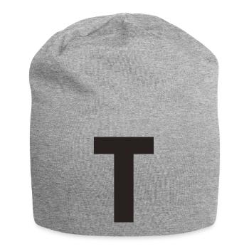 T - Jersey Beanie - heather grey - Front