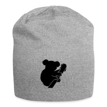 Koala - Jersey-Beanie - Grau meliert - Vorne