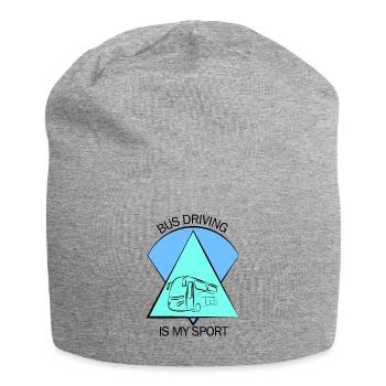 Bus Bus Driver School Bus Bus Bus Bus Driver - Jersey Beanie - heather grey - Front