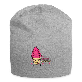 yummie yummie - Bonnet en jersey - gris chiné - Devant