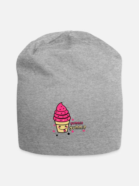 yummie yummie - Jersey-Beanie - Grau meliert