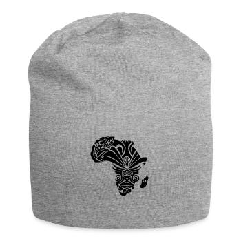 Africa - Jersey Beanie - heather grey - Front