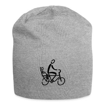 Selle - Bonnet en jersey - gris chiné - Devant