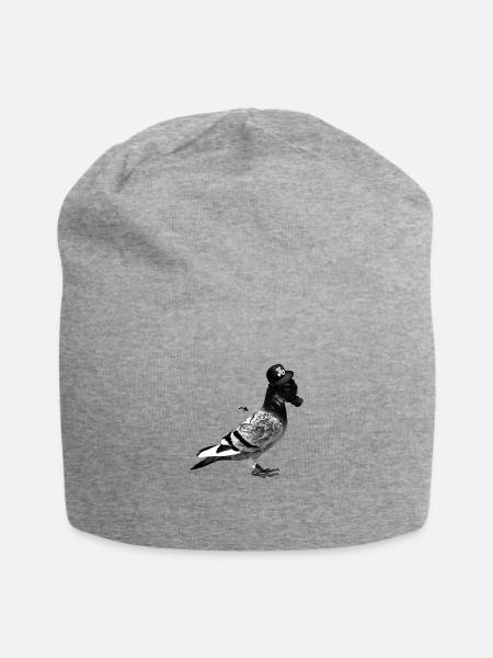 Pigeon - Jersey-Beanie - Grau meliert