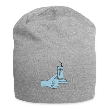 Pistolero Cóctel - Jersey-Beanie - Grau meliert - Vorne