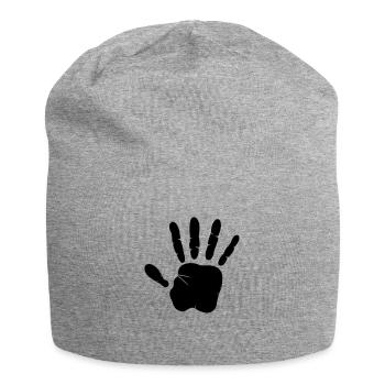 hand - Jersey-Beanie - Grau meliert - Vorne