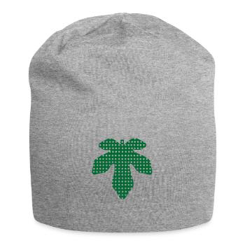 Fig leaf - Bonnet en jersey - gris chiné - Devant