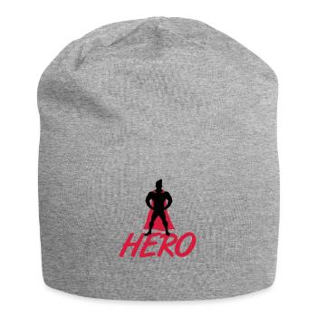 Hero - Bonnet en jersey - gris chiné - Devant