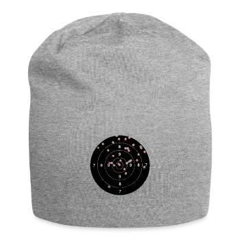 cible - Bonnet en jersey - gris chiné - Devant