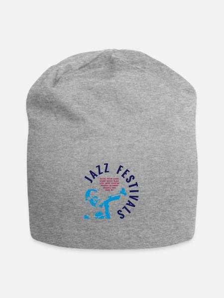 JAZZ FESTIVALS - Jersey-Beanie - Grau meliert