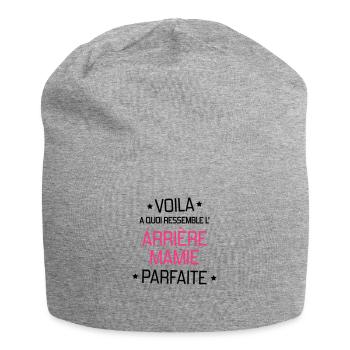 Arrière Mamie Mamy Grand Mère Grand-Mère - Jersey Beanie - heather grey - Front