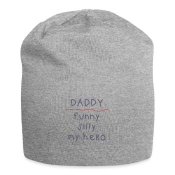 Daddy - Jersey Beanie - heather grey - Front