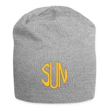 Sun - Jersey-Beanie - Grau meliert - Vorne