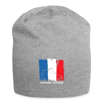 Tricolore Camper Design Voyage Voyage - Jersey-Beanie - Grau meliert - Vorne