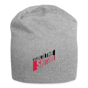 Cheeky Welcome Shitshow - Jersey Beanie - heather grey - Front