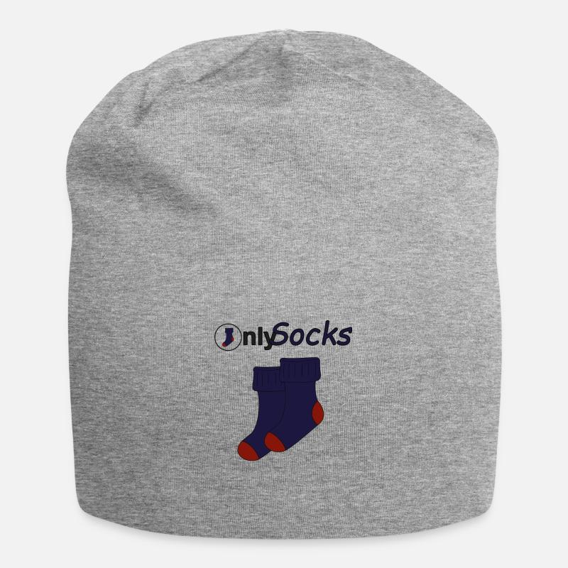 Only Socks - Jersey Beanie - heather grey