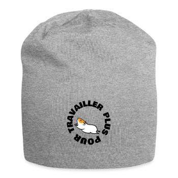 TRAVAILLER PLUS POUR - Bonnet en jersey - gris chiné - Devant