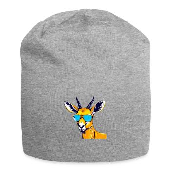 Loka the impala - Jersey Beanie - heather grey - Front
