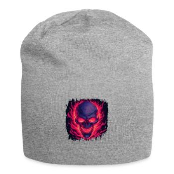 birthday present idea fuck you quote - Jersey-Beanie - Grau meliert - Vorne