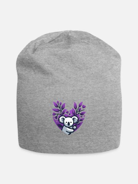 Koalavendel - Jersey-Beanie - Grau meliert
