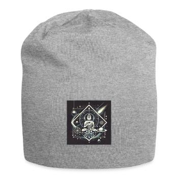 IMG 8288 - Jersey Beanie - heather grey - Front