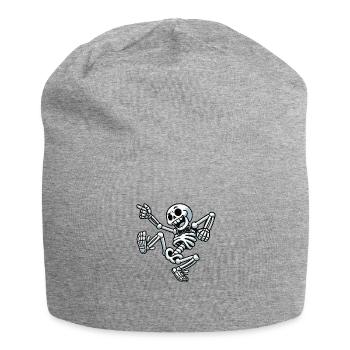 Skull Dancing - Jersey-Beanie - Grau meliert - Vorne