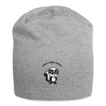 Skunk Bande dessinée Cool - Bonnet en jersey - gris chiné - Devant