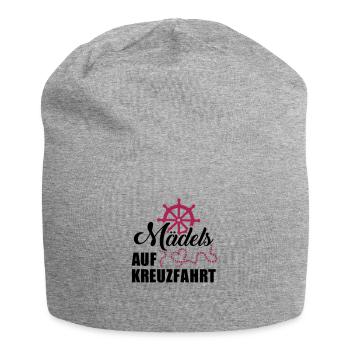 Kreuzfahrt - Jersey-Beanie - Grau meliert - Vorne