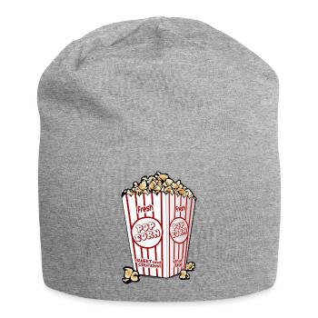 Popcorn frais - Bonnet en jersey - gris chiné - Devant