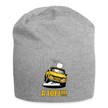 Ein TOPE - Jersey-Beanie - Grau meliert - Vorne