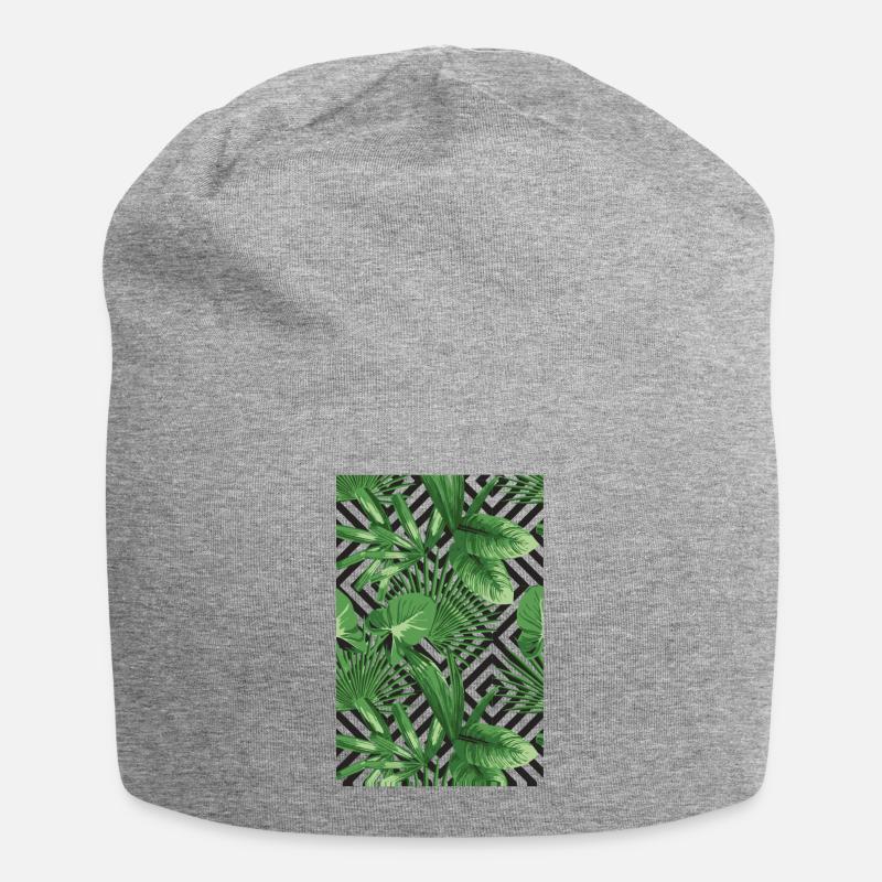 Tropical Geometry - Jersey-Beanie - Grau meliert