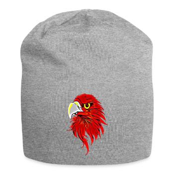 Oiseau de proie - Bonnet en jersey - gris chiné - Devant