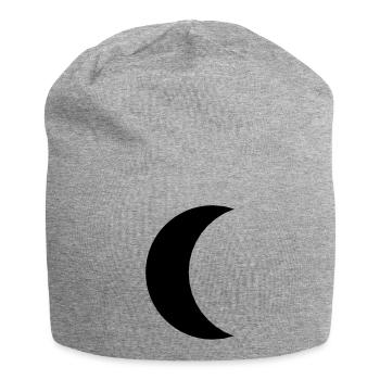 lune - Bonnet en jersey - gris chiné - Devant