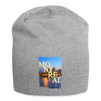Montreal - Jersey-Beanie - Grau meliert - Vorne