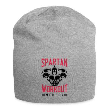 spartaner bodybuilder spartan fitness - Jersey-Beanie - Grau meliert - Vorne